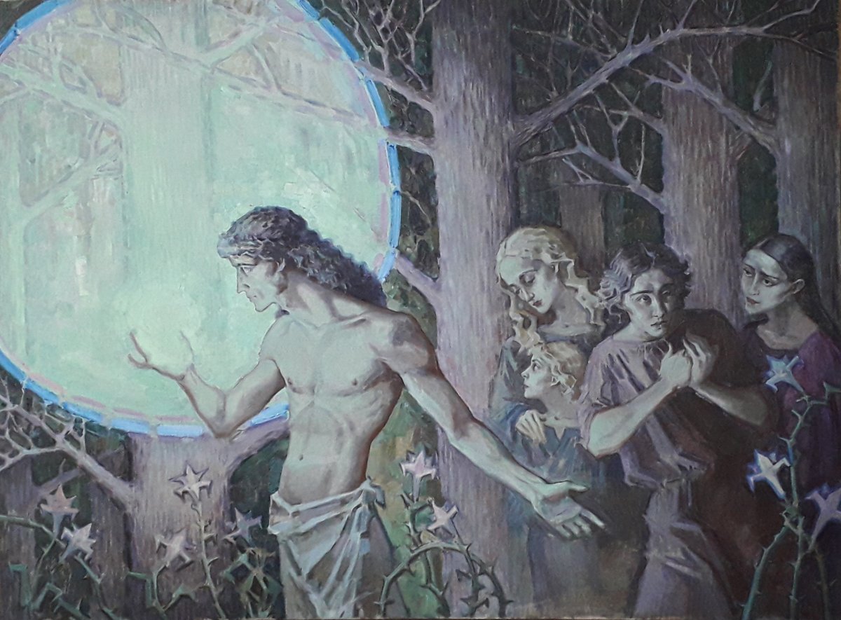 Горький старуха Изергиль иллюстрации