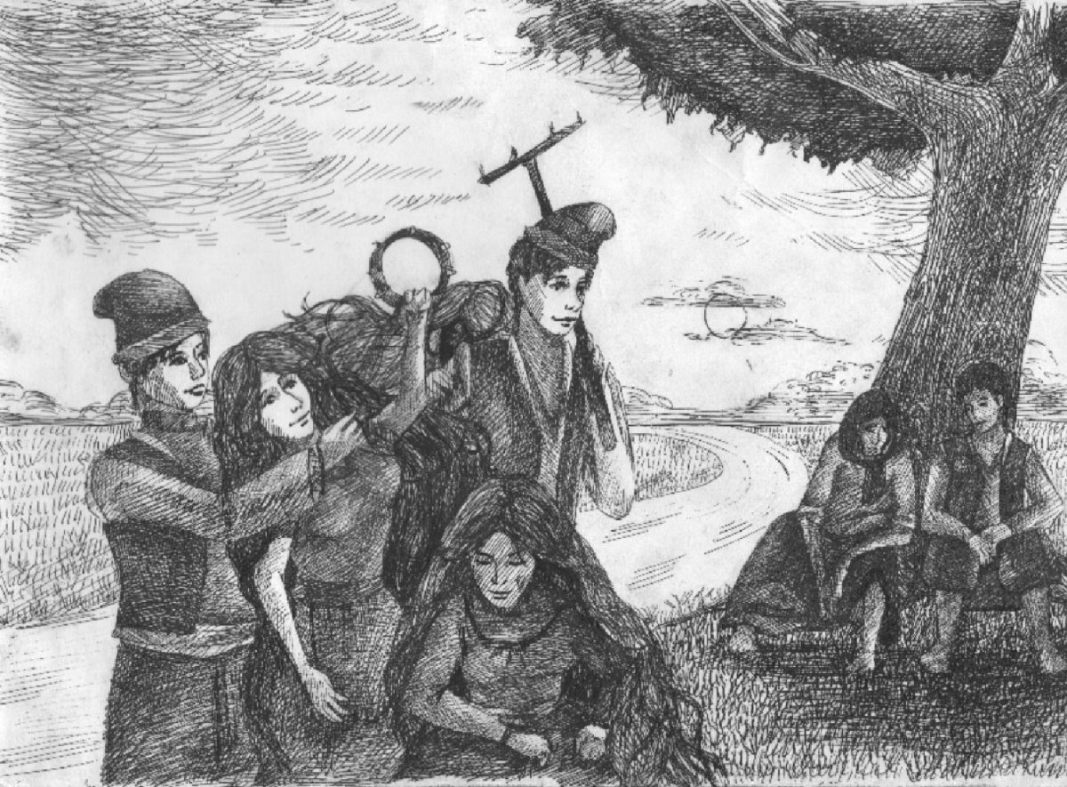 Максим Горький старуха Изергиль иллюстрации