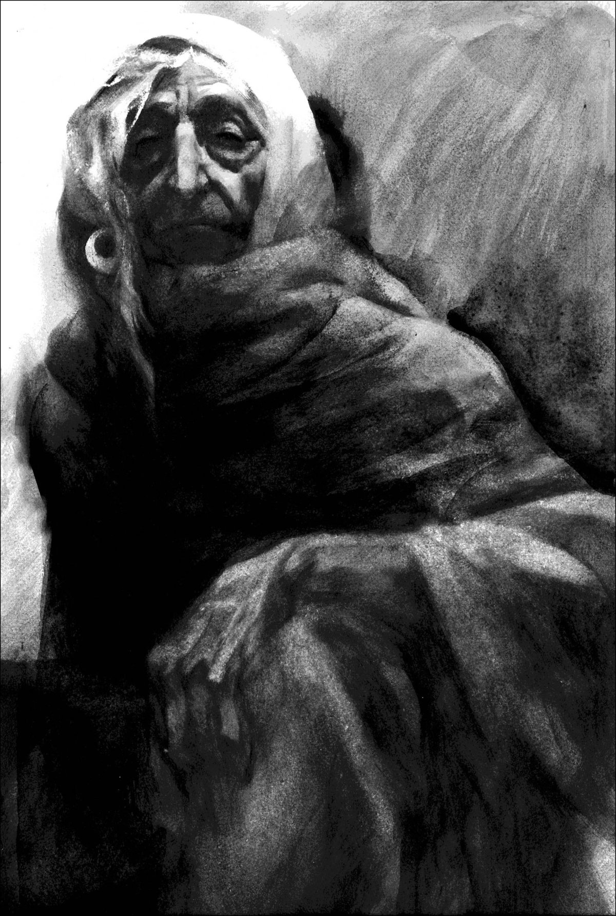 Максим Горький старуха