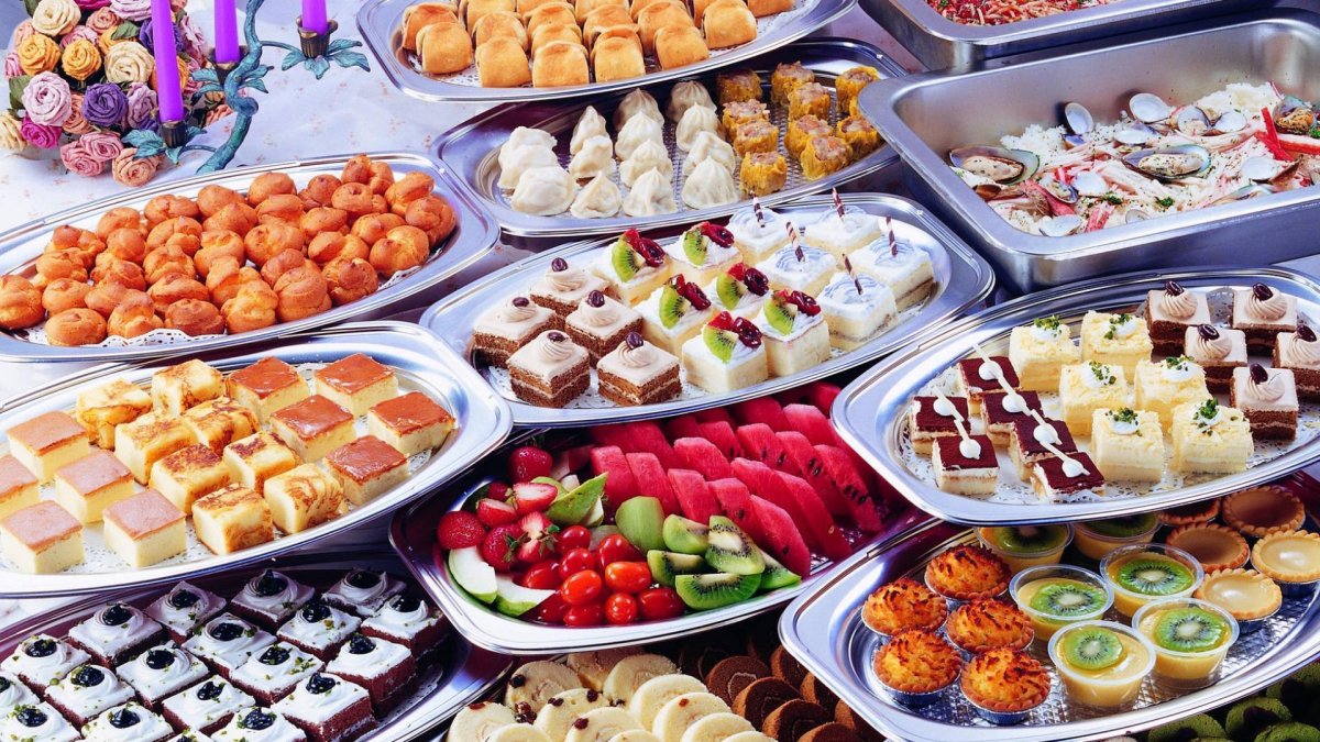 Шведский стол сладости