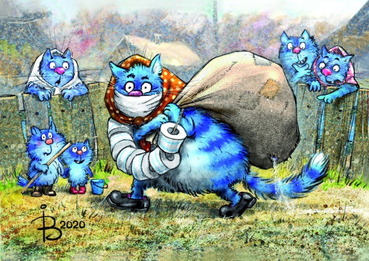 Коты Ирины Зенюк 2020