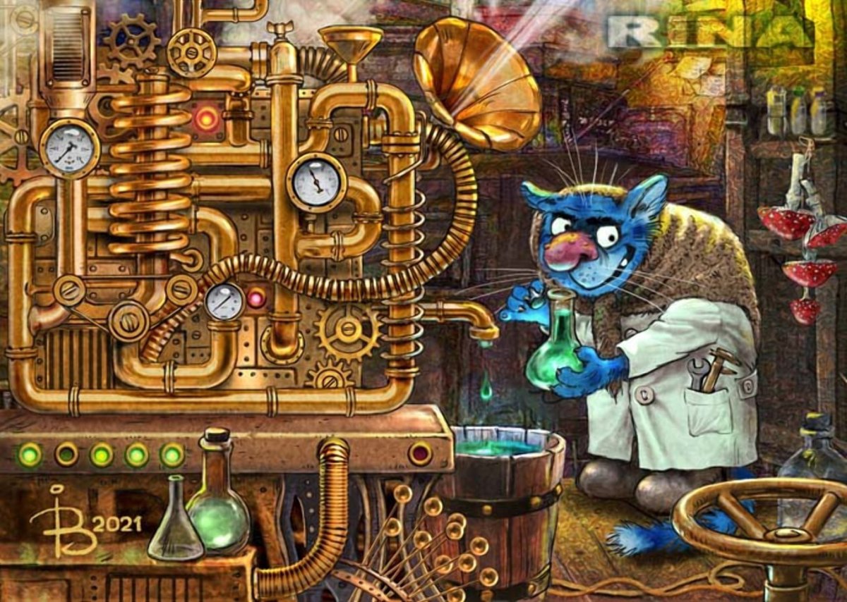 Голубые коты Ирины Зенюк 2020