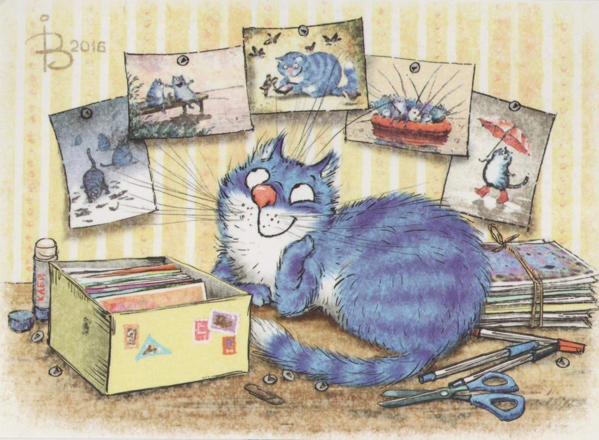 Коты Ирины Зенюк 2020