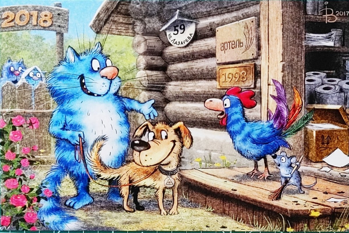 Коты Ирины Зенюк