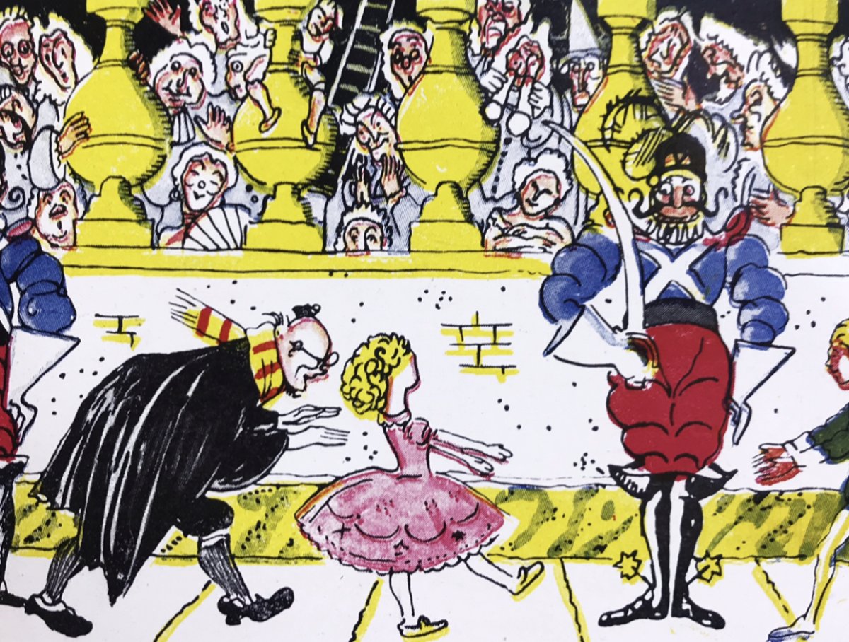 Добужинский три толстяка 1928