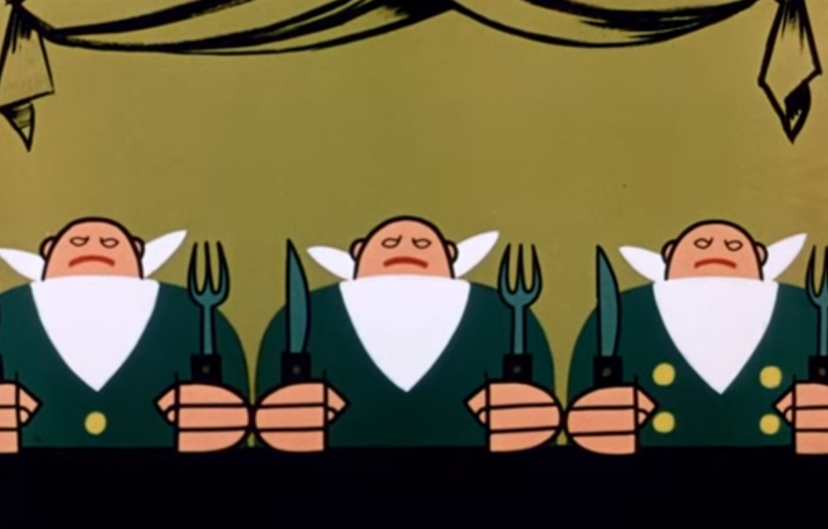 Три толстяка иллюстрации Калаушина