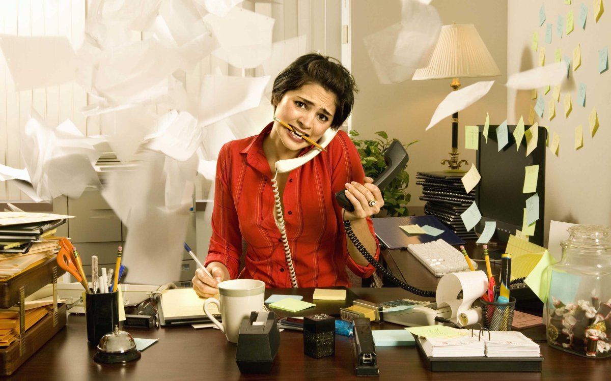 Смешная фотосессия в офисе