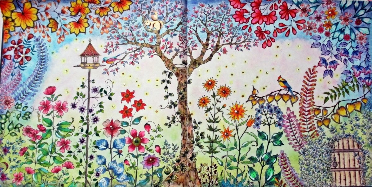 Рисование Волшебный сад