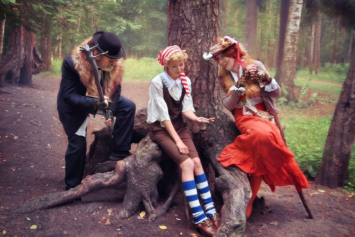 Буратино косплей