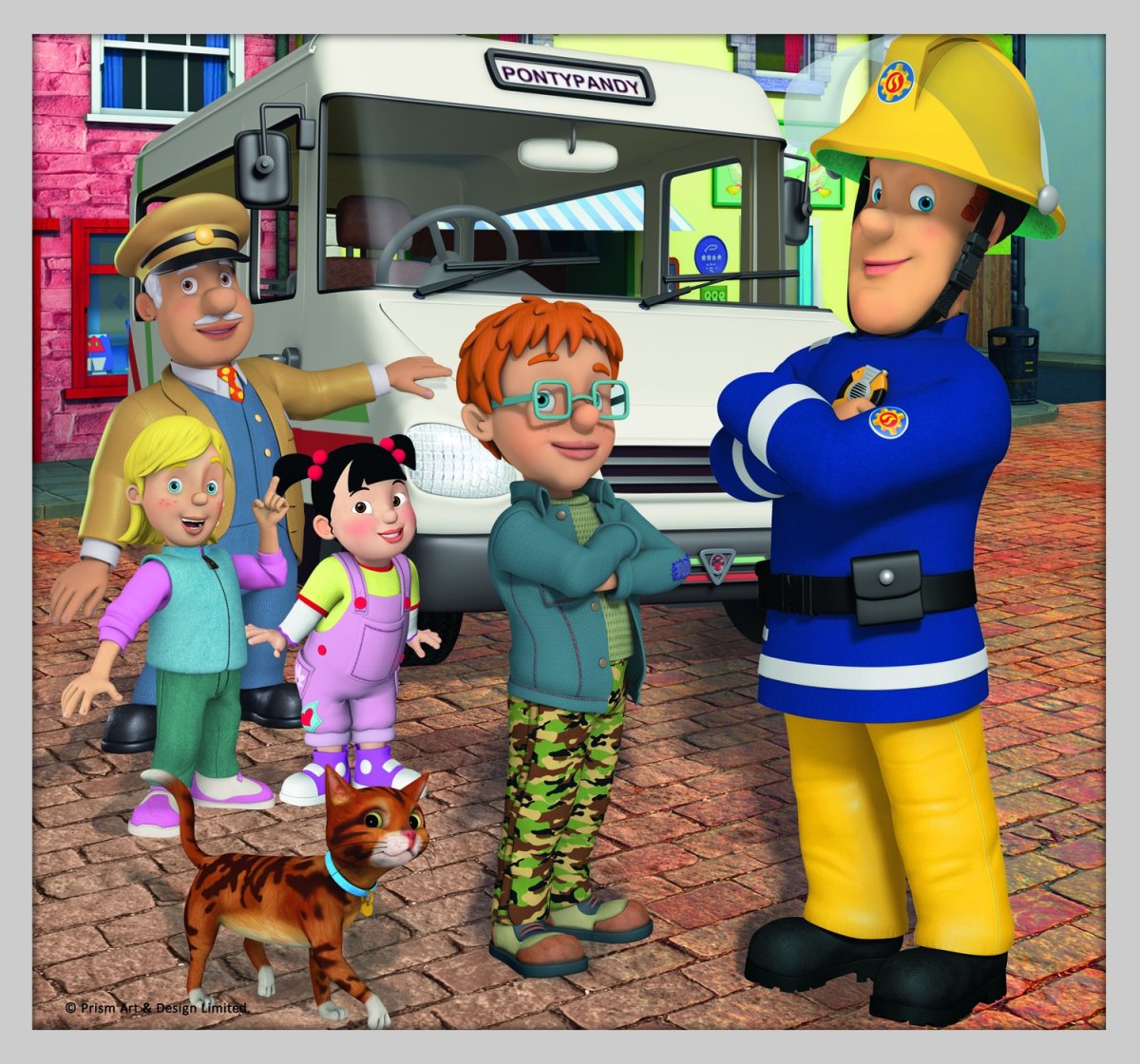 Пожарный Сэм цвет опасности