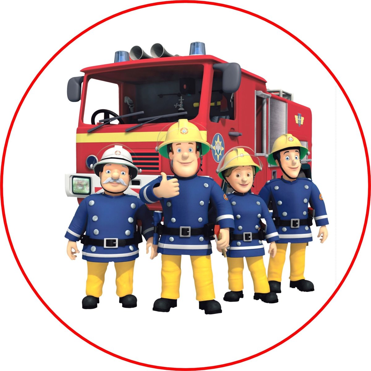 Игрушки пожарный Сэм фигурка