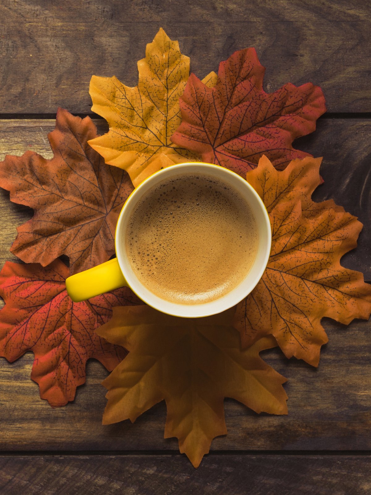 Чашечка кофе и осень