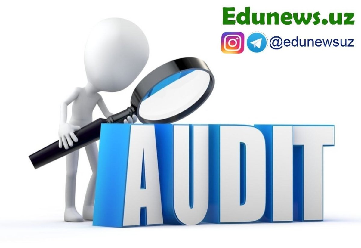 Аудит на белом фоне