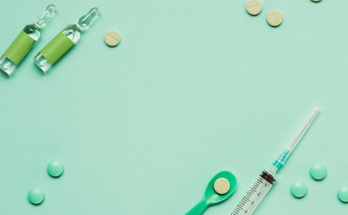 Фон для презентации медицина зеленый