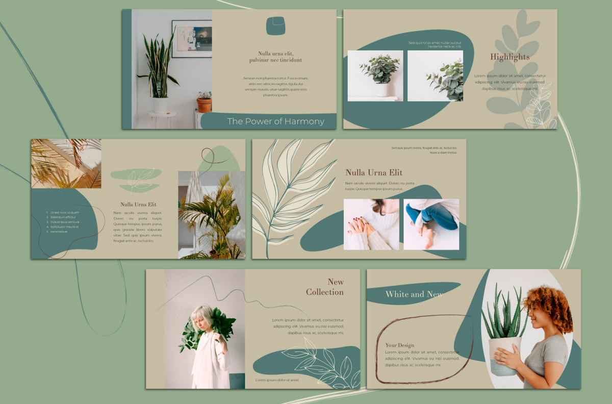 Дизайнерские макеты презентаций