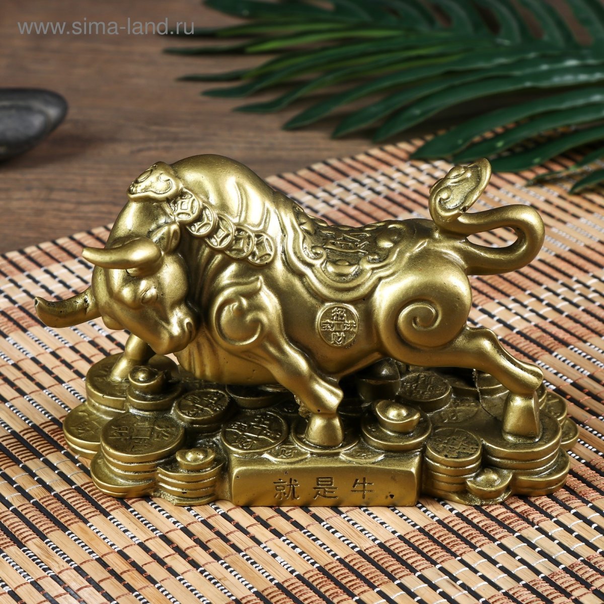 Золотой денежный бык