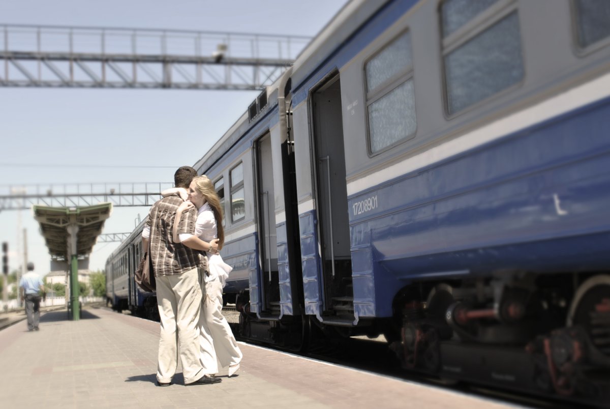 Встреча на перроне