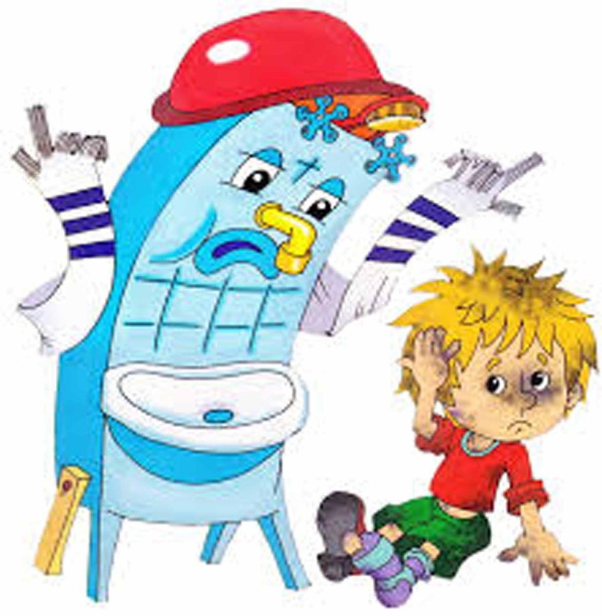 Грязнуля из «Мойдодыра» к. Чуковского