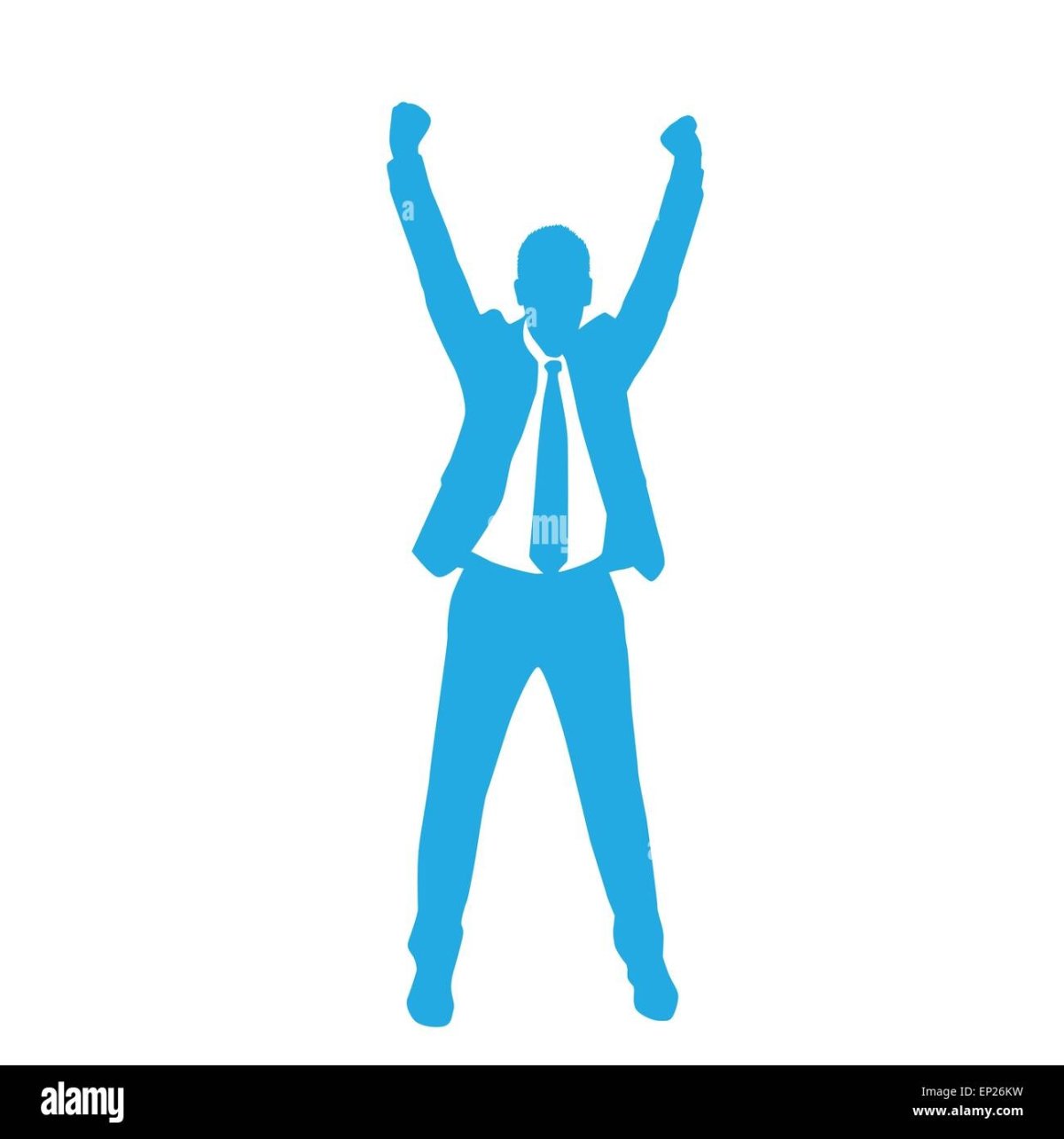 Человечек руки вверх