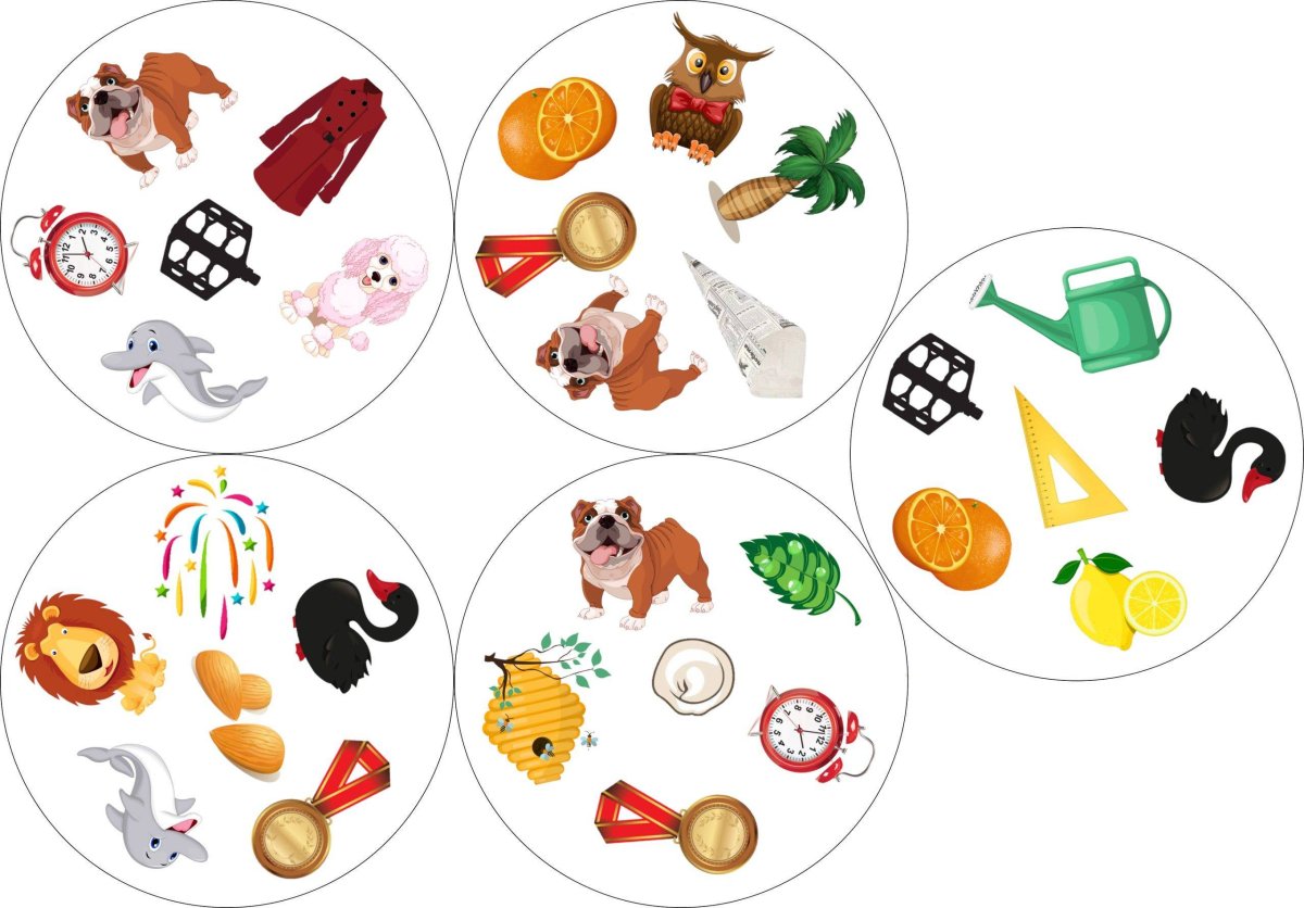 Игра Доббль автоматизация звука л