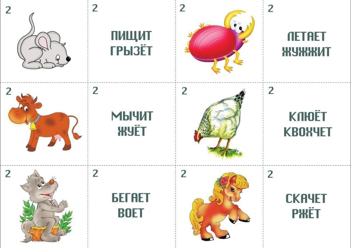 Карточки для р звитияречи