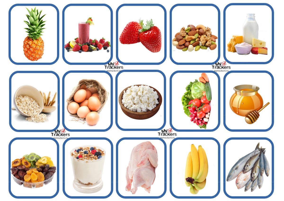 Полезные продукты для детей