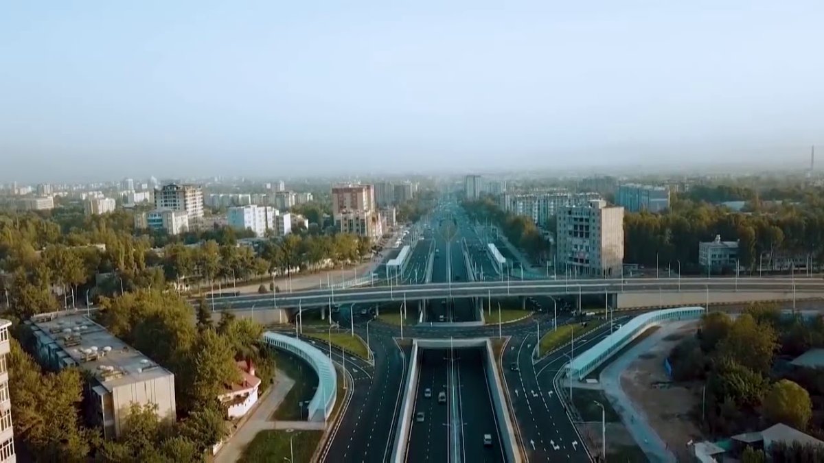 82 Мкр в Душанбе мост