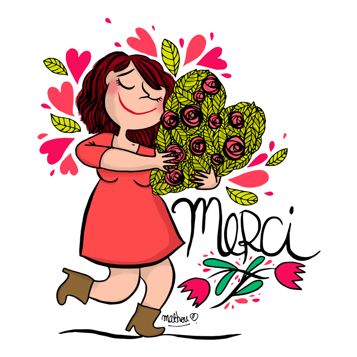 Благодарю рисунок