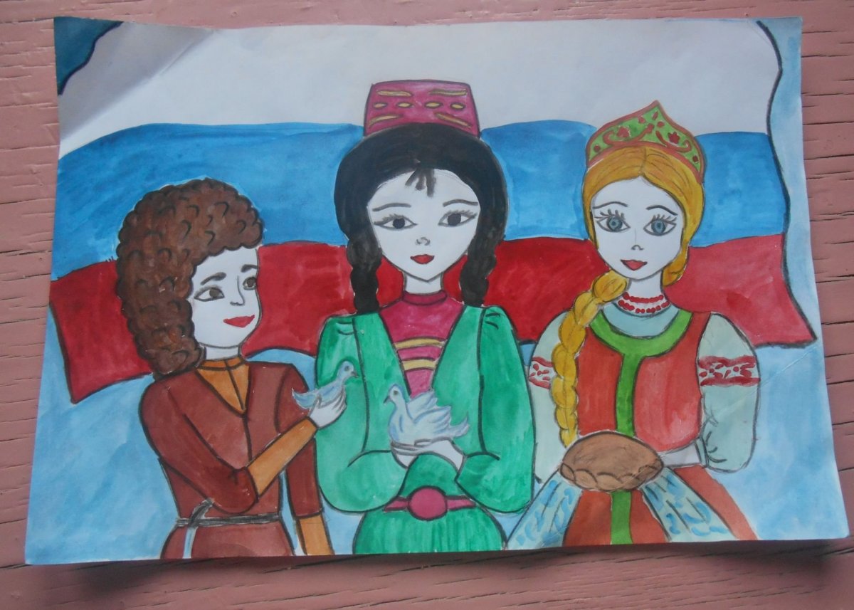 День народного единства рисунки