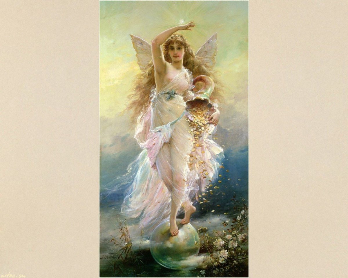 Богиня Тюхе тату