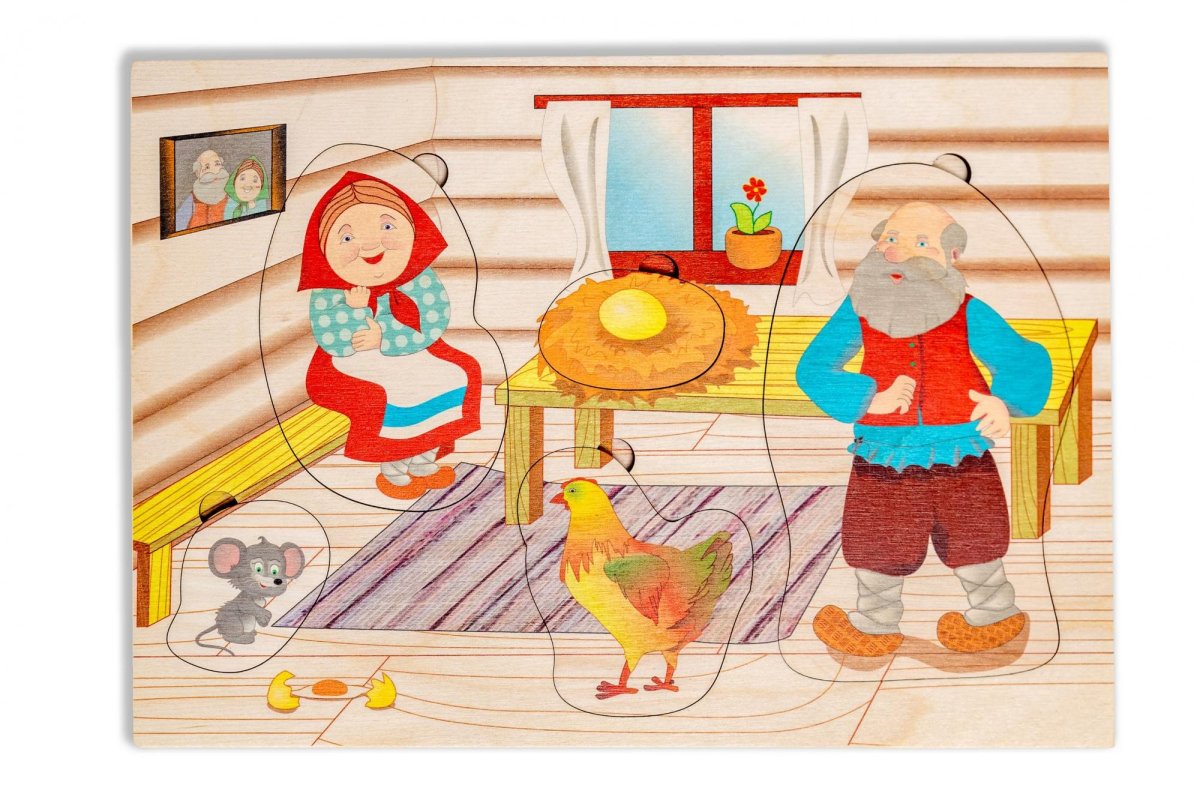 Мозаика Флексика Курочка Ряба