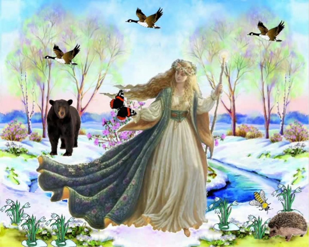 Природа в образе женщины