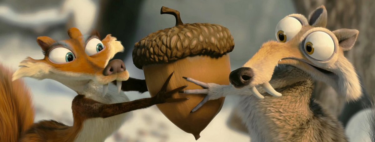 Рыжая белка из ледникового периода