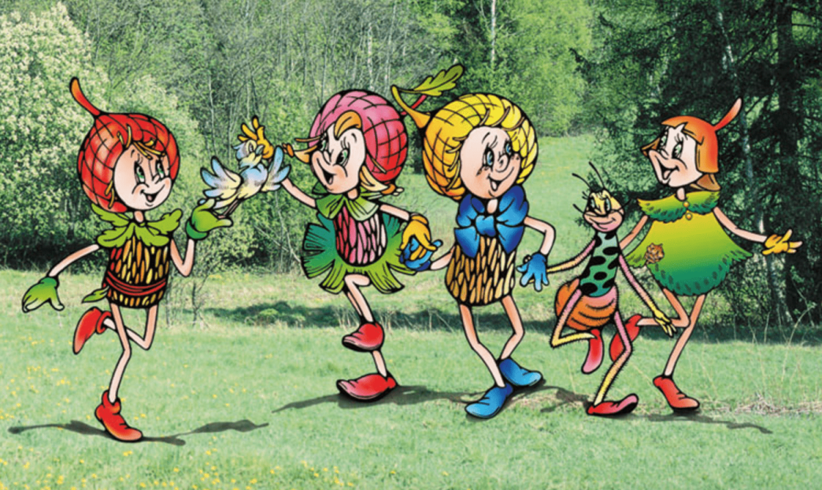 Герои Эколят тихоня