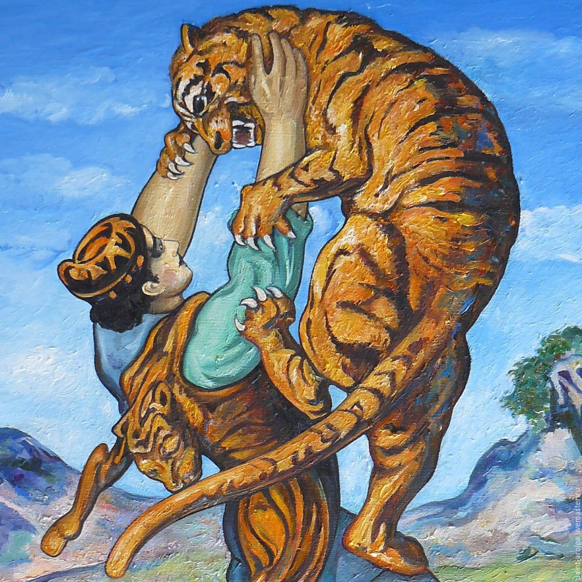 Катрина Лермонтова башня в Сиони