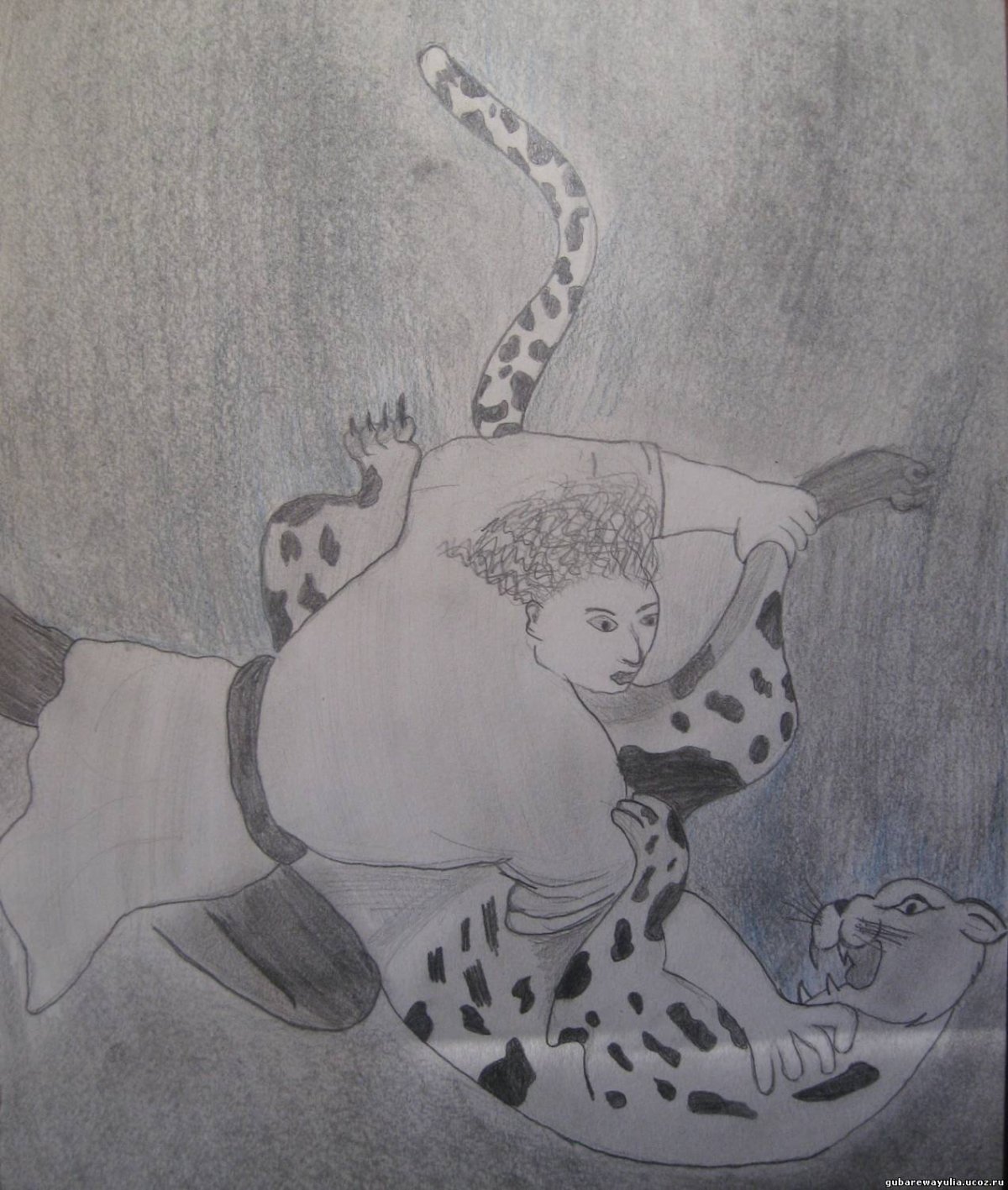 Бегство Мцыри из монастыря