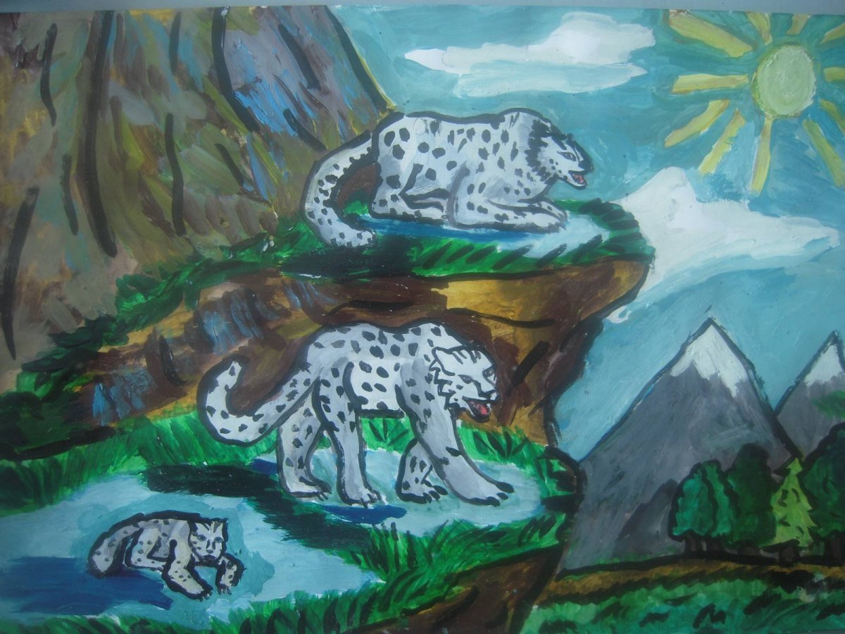 Стих Мцыри бой с Барсом