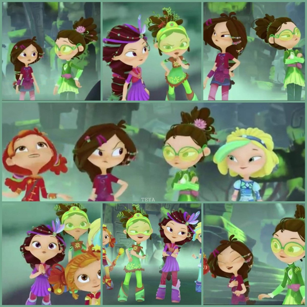 Сказочный патруль Снежка фотошоп