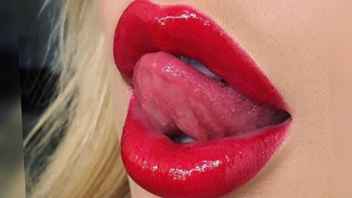 Черные губы Эстетика