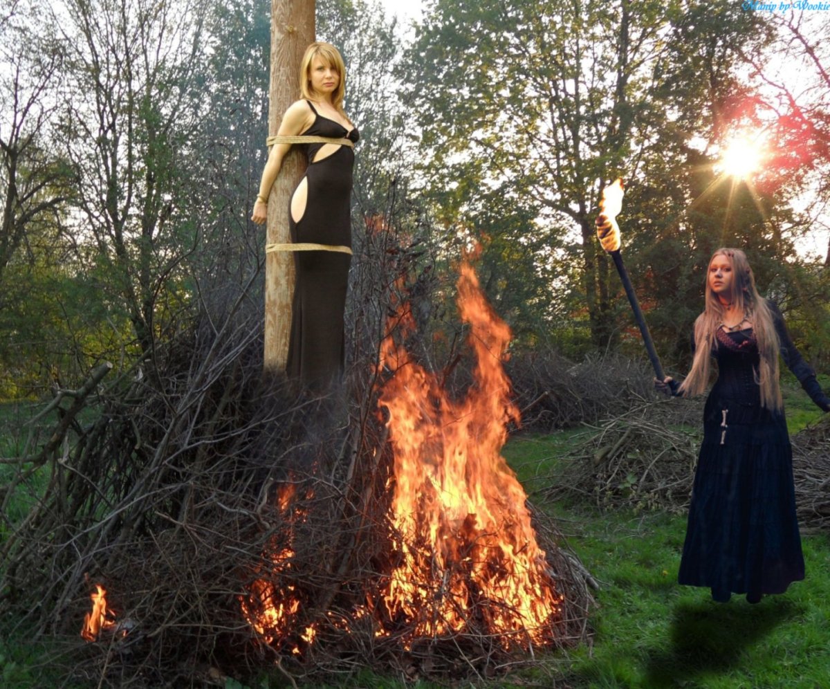 Марко Мелграти ведьма на костре