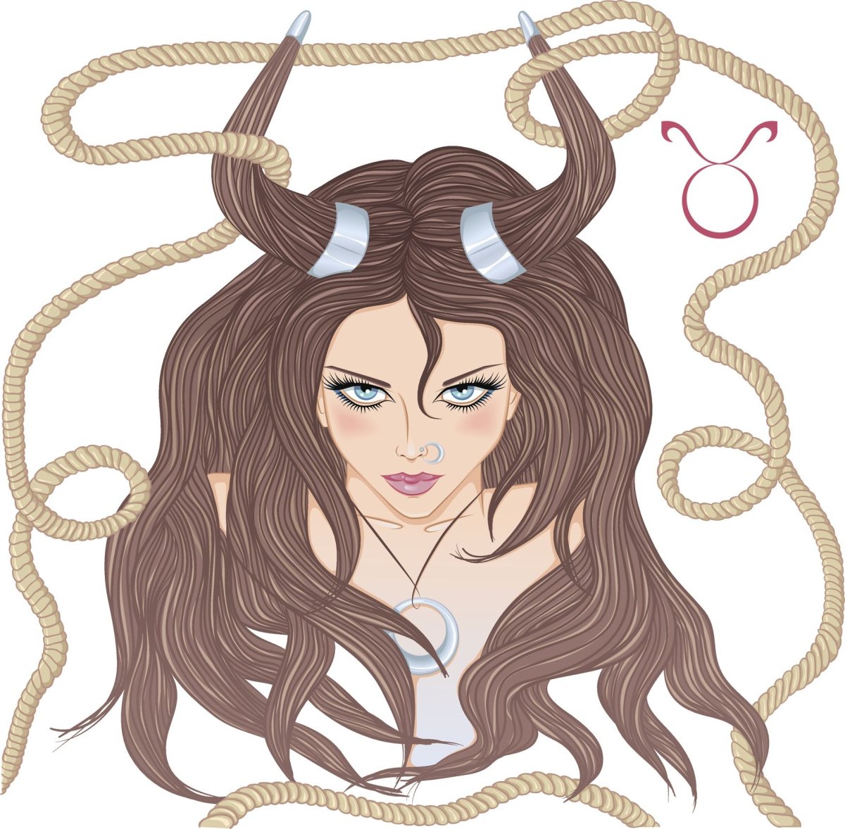 Телец прическа