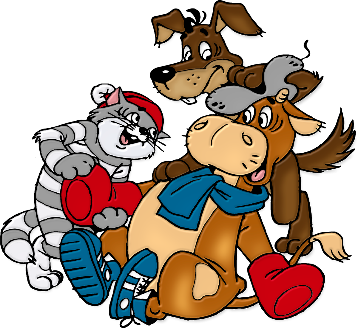 Кот из Простоквашино новый год