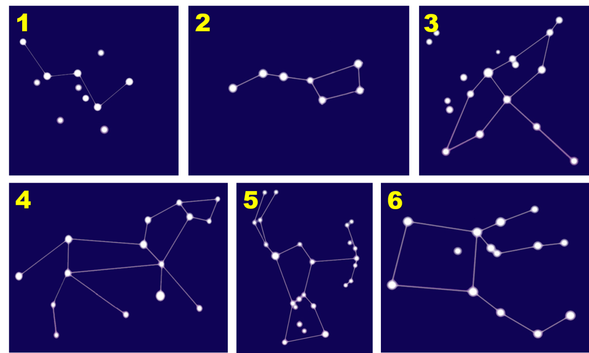 Созвездия медведицы Орион Кассиопея