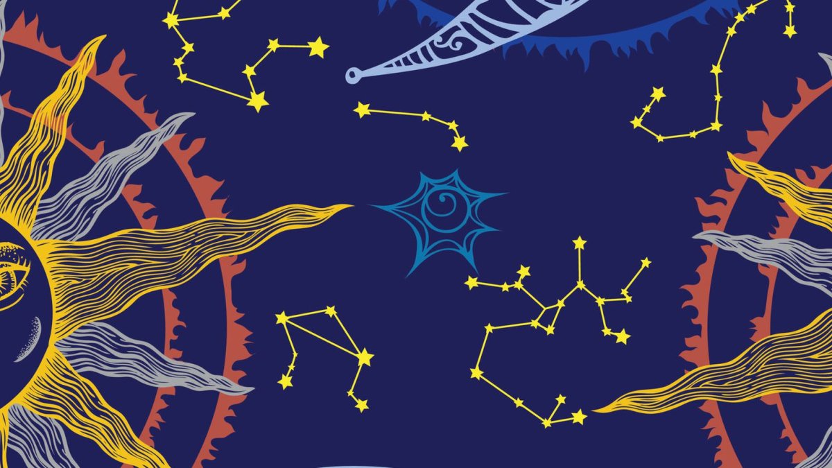 Зодиакальные созвездия рисунок