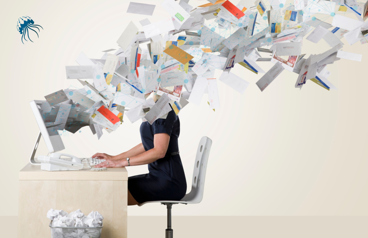 Завал бумаг