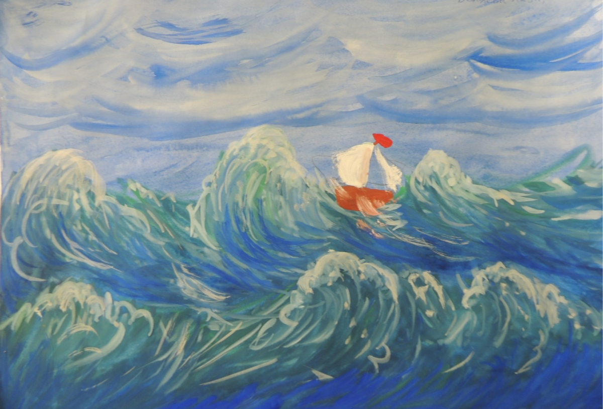 Горные вершины картина Лермонтова