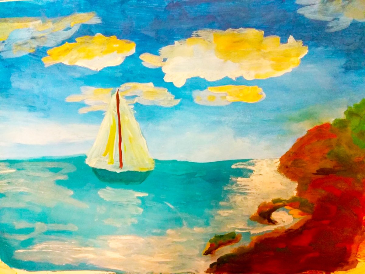 Э Григ утро рисунок