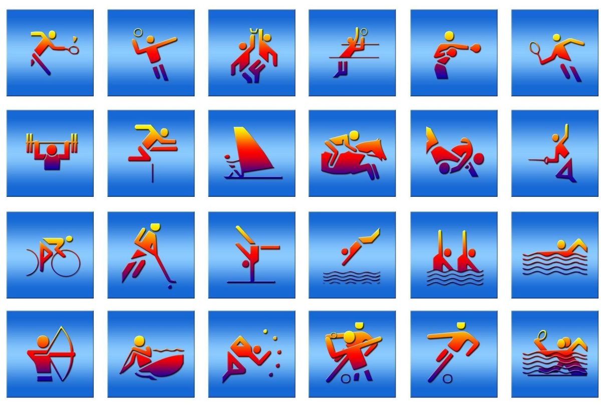 Спортсмены разных видов спорта