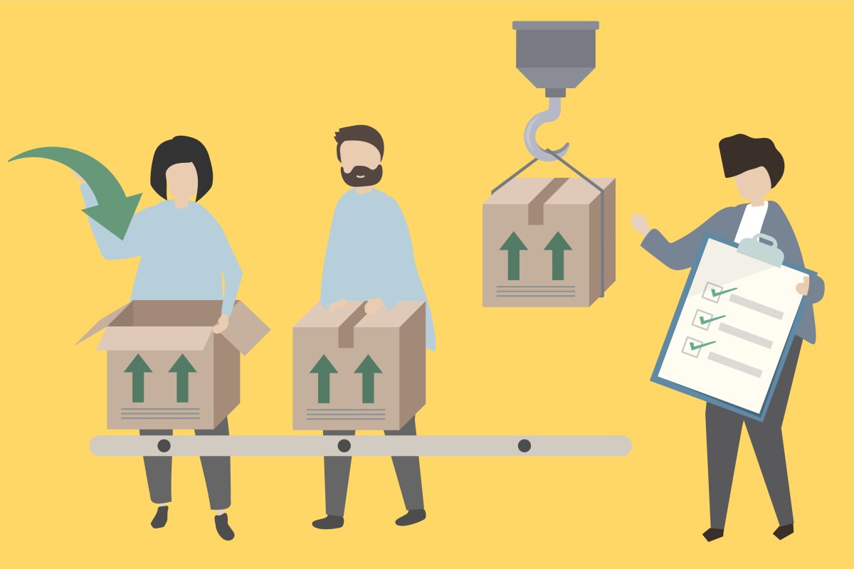 Рынок труда человечки