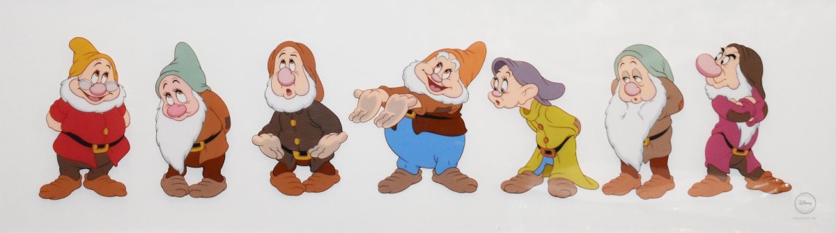 Дисней Белоснежка и семь гномов имена гномов